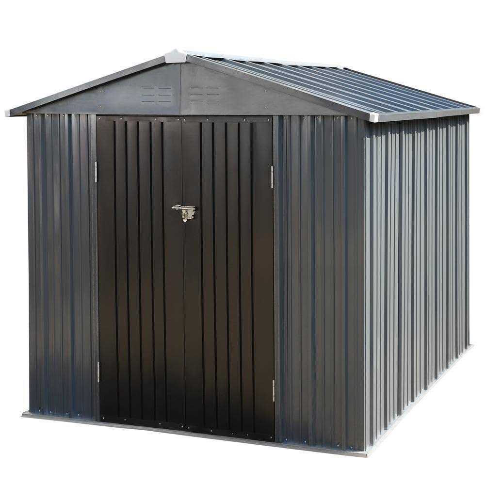 Veikous D Metal Storage Shed