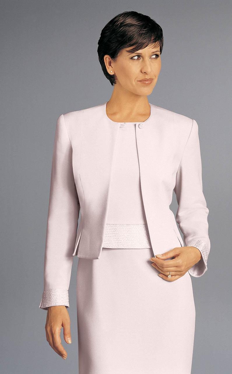 Jewel Dress with Ornate Cuffed Jacket 702109