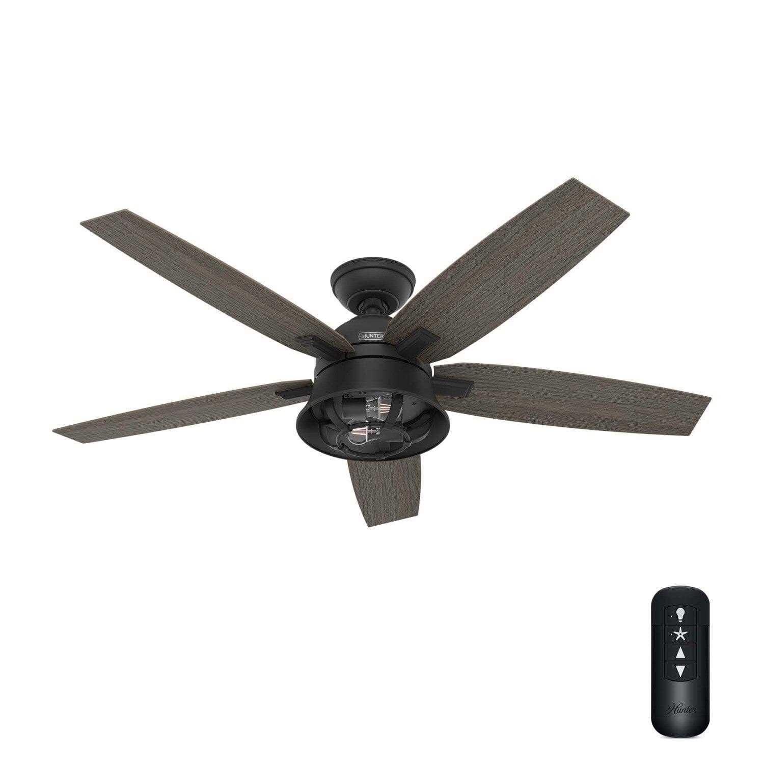 52 Hunter Hampshire Ceiling Fan with LED Light Kit