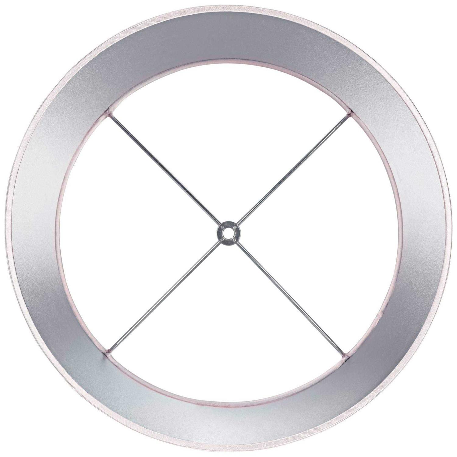 Brentwood Sydnee Satin Drum Lamp Shade 14x16x11