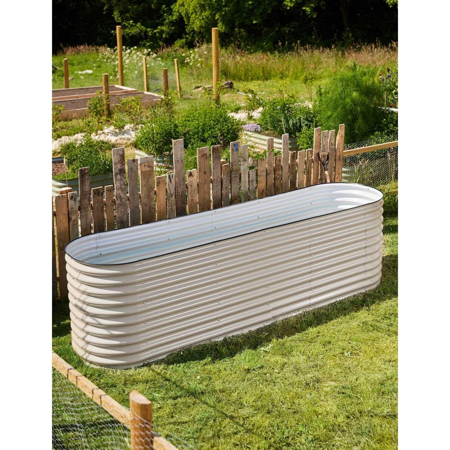 Vego Garden Vego Tall 1 Modular Metal Raised Garden Bed Kit