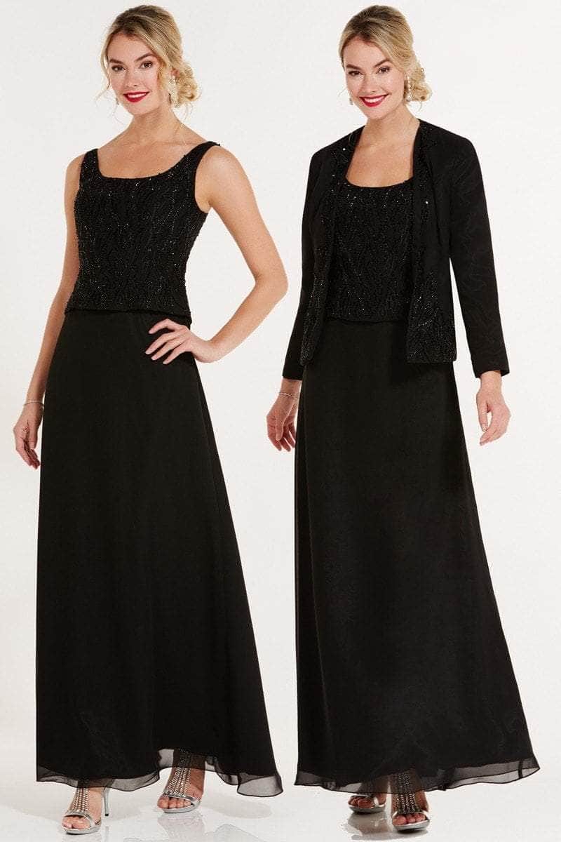 Square Neck A-Line Formal Dress