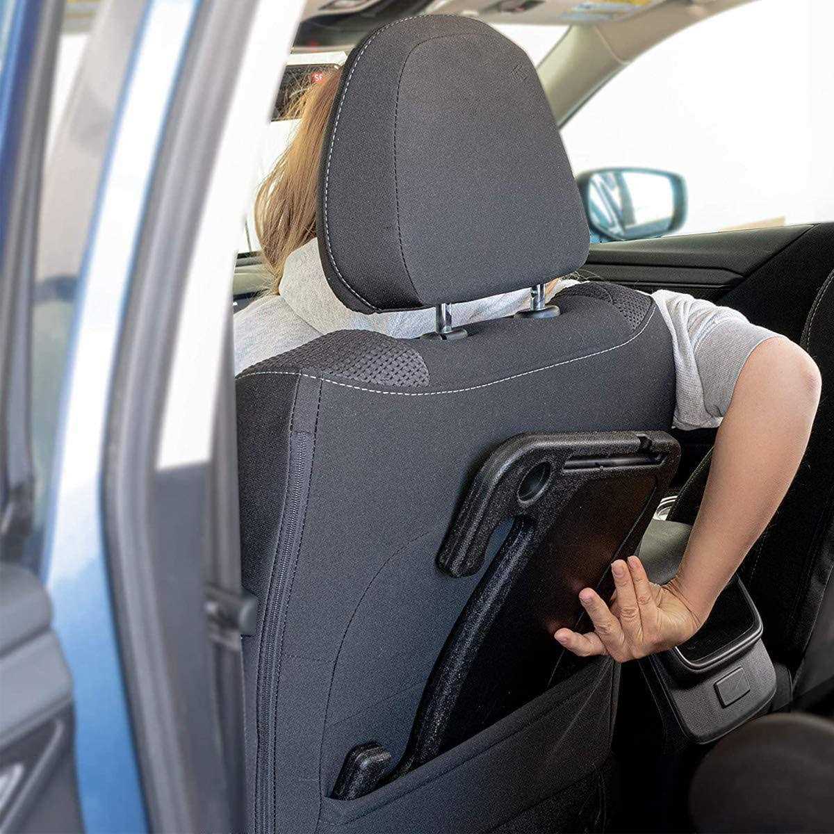 INTOR Multi-Function Portable Car Steering Wheel Desk Table Steering Wheel Double-Sided Trays