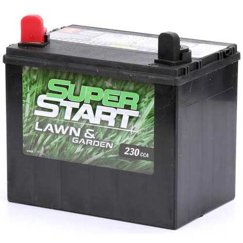 Super Start Lawn & Garden Group Size U1 L-Shaped Battery