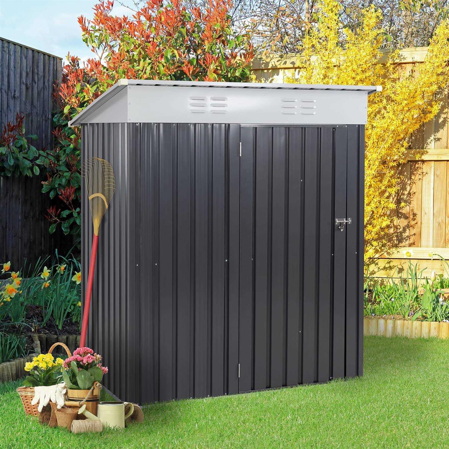 Vongrasig 5x3x6 FT Outdoor Storage Shed