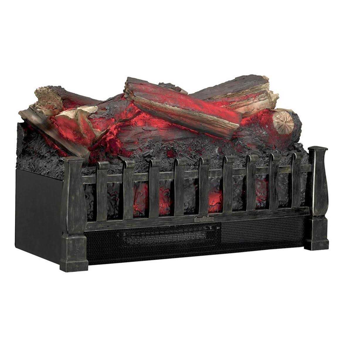 Duraflame Dfi021aru Electric Log Set Heater with Realistic Ember Bed