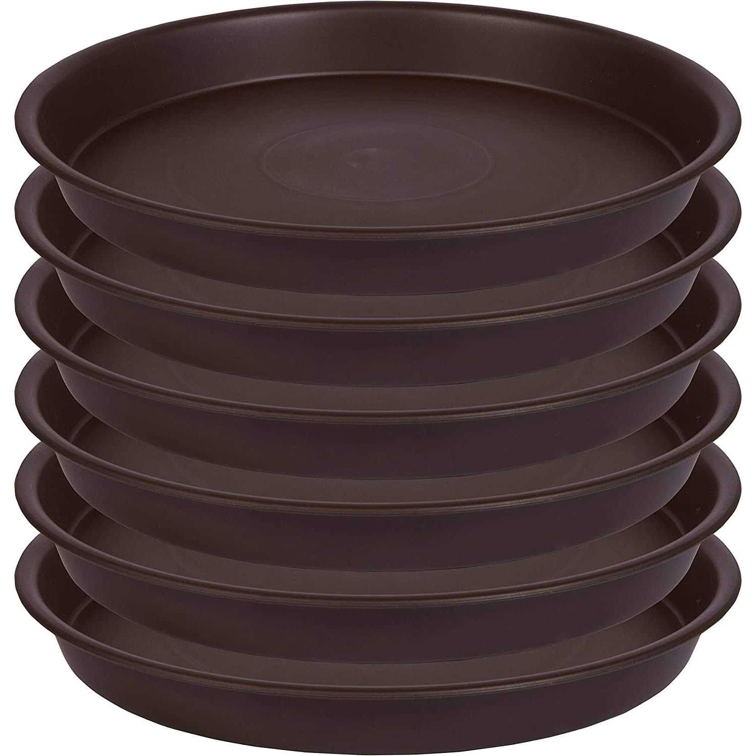 Angde 6 Pack Plant Saucer Plant Round