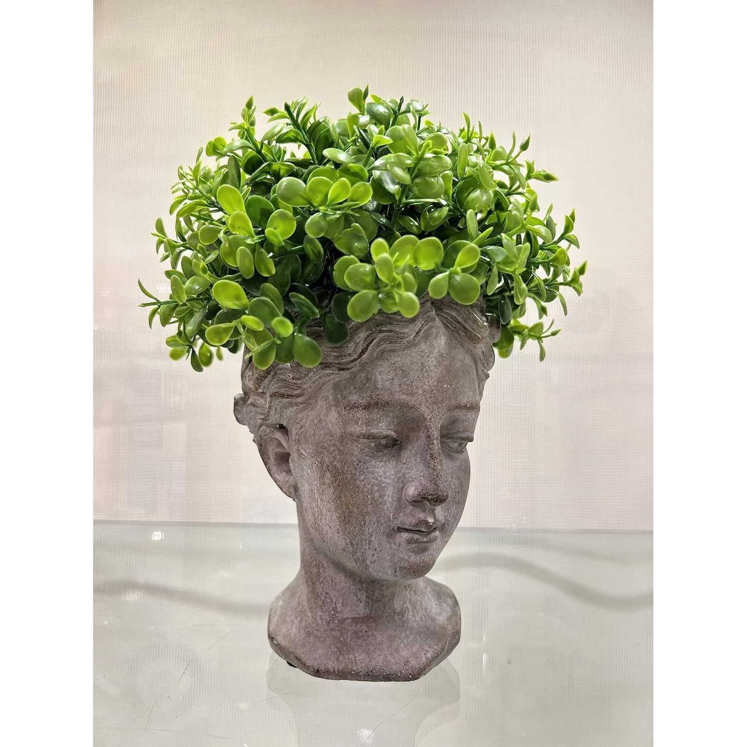 Abbott Collection 27-GODDESS-535-Xs Xs Women Head Planter-6.5