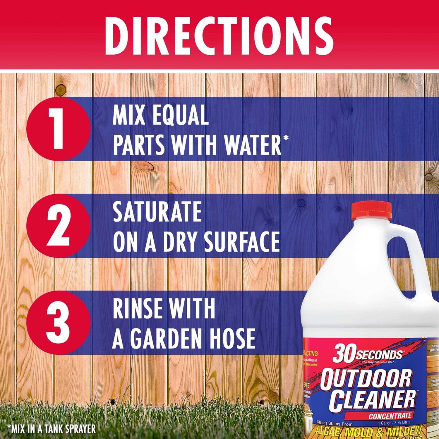 30 Seconds Outdoor Cleaner