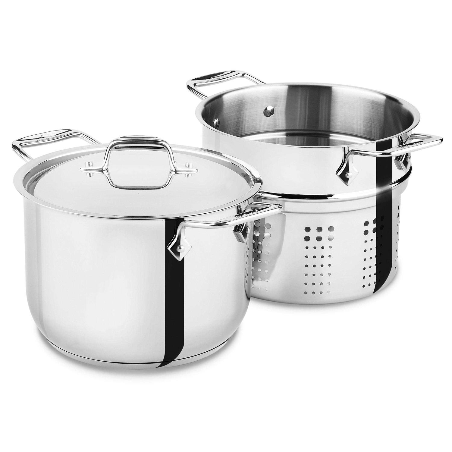 All-Clad Stainless Steel 6 Qt. Pasta Pot