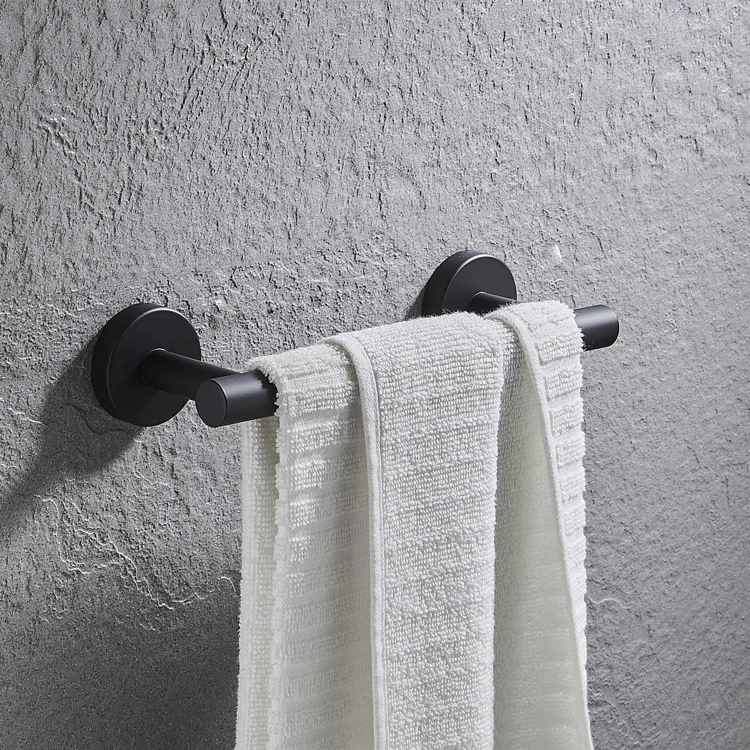 Z MAYABBO Towel Bar 12-inch Hand Towel Holder Bathroom Accessories sus304 Stainless Steel Towel rack