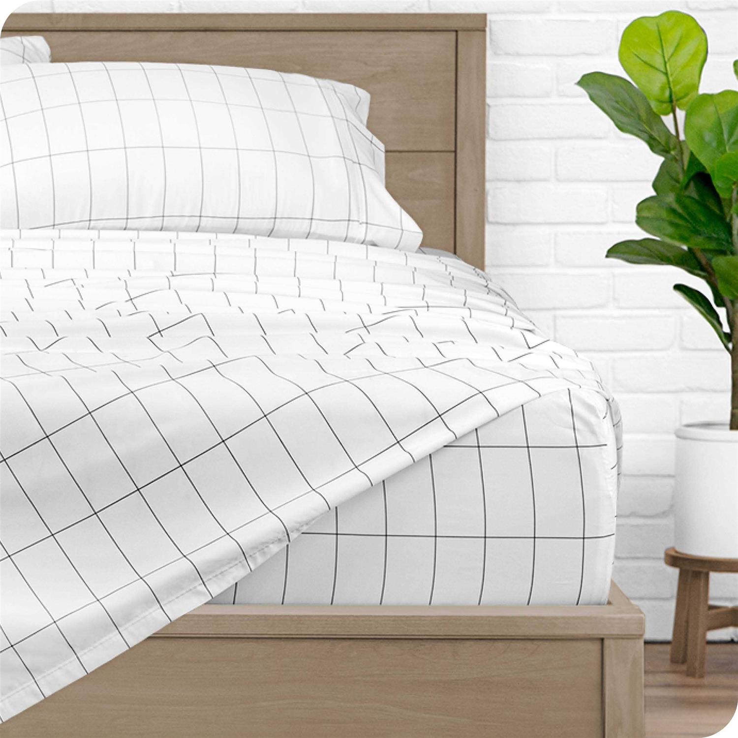 Bare Home Double Brushed Microfiber Sheet Set