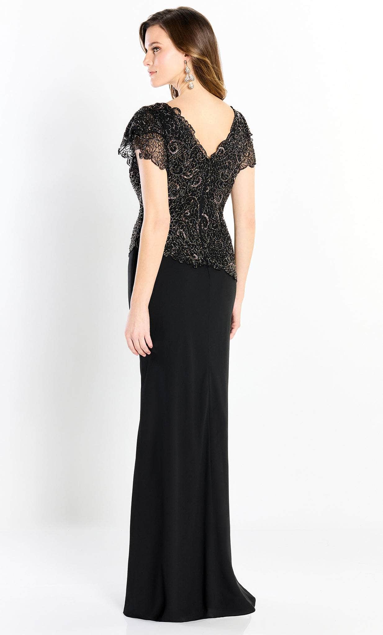 Formal Lace-Chiffon Full Dress