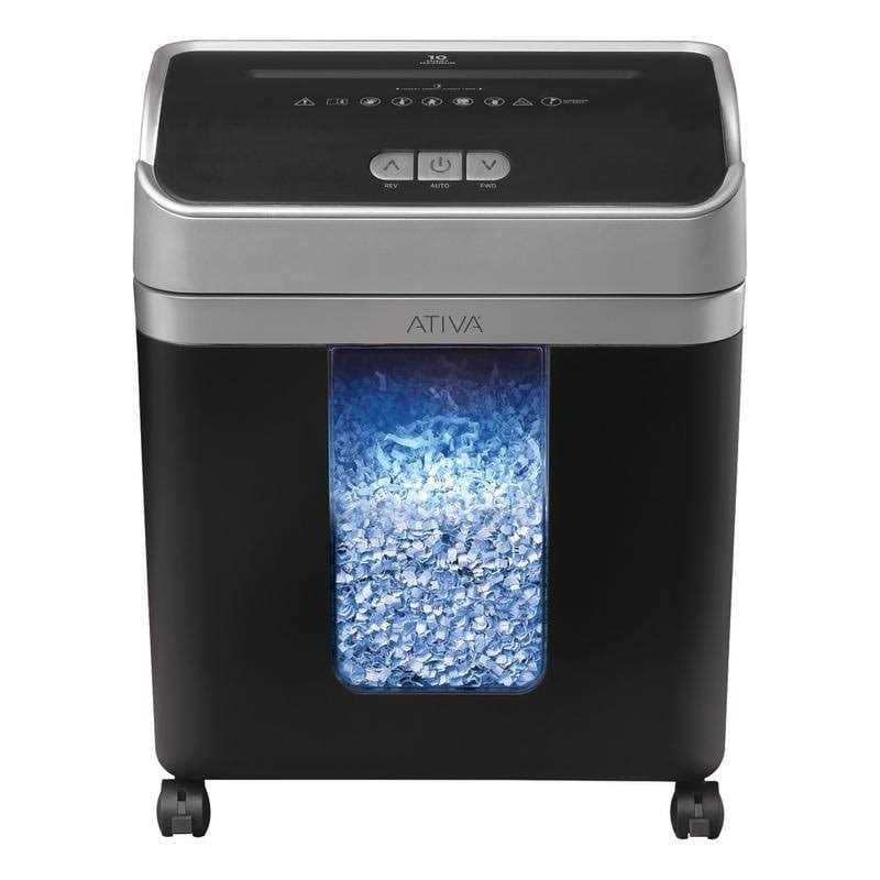 Ativa 8 Sheet Micro-Cut Lift-Off Shredder With Handle OMM83B