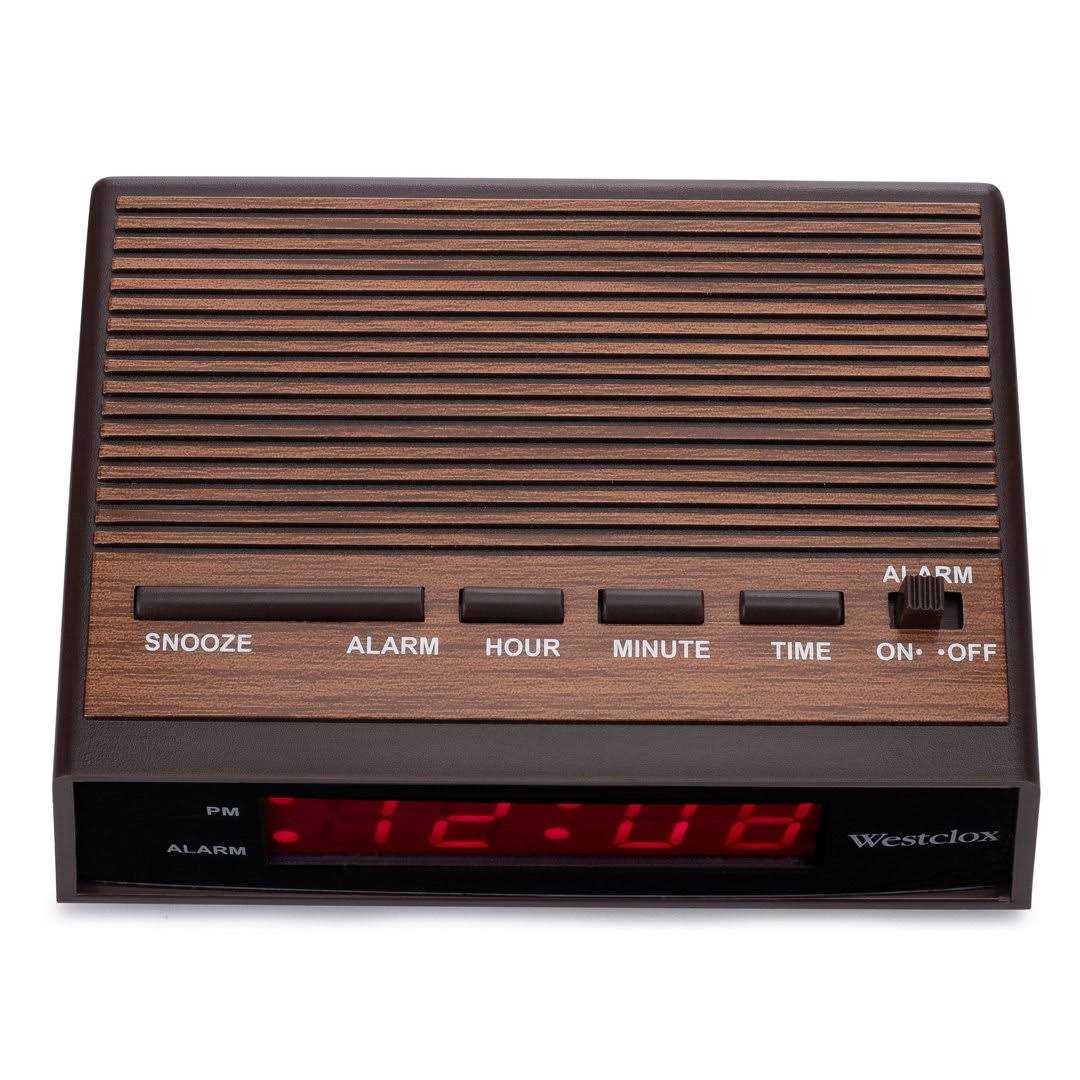 Westclox 22690 Alarm Clock LED Display
