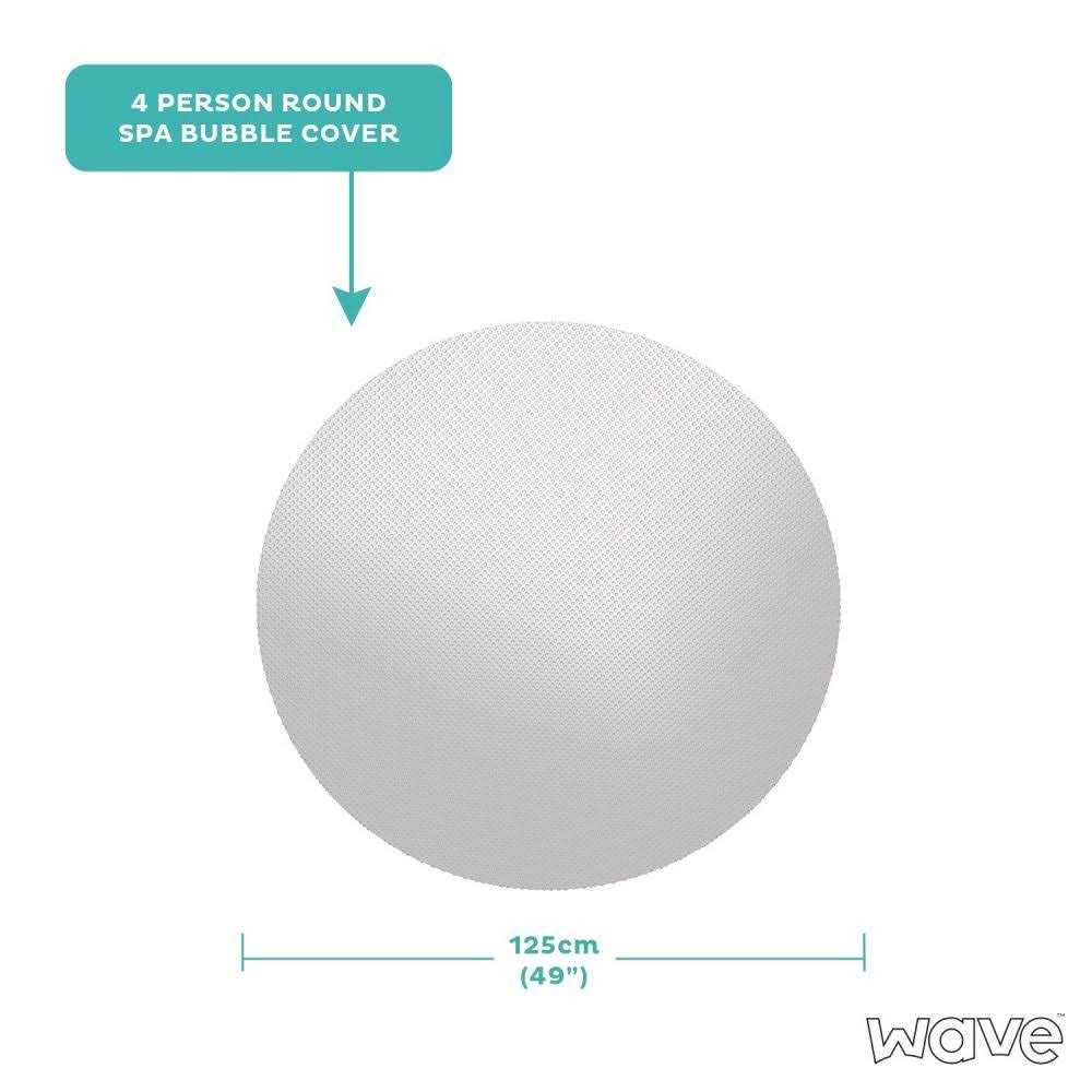 Wave Spa Round Person Bubble Cover
