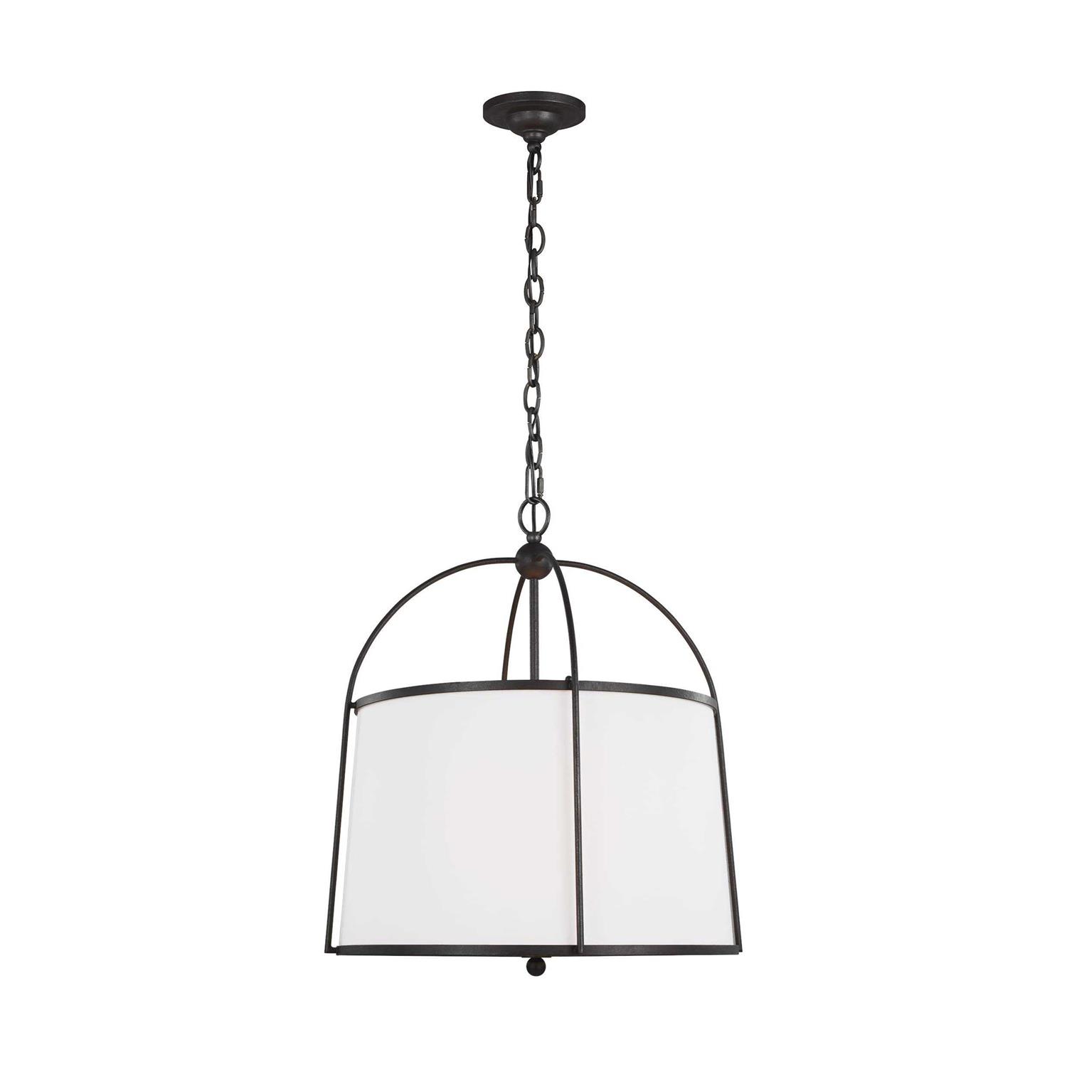 Stonington Antique Gild Two-Light Chandelier