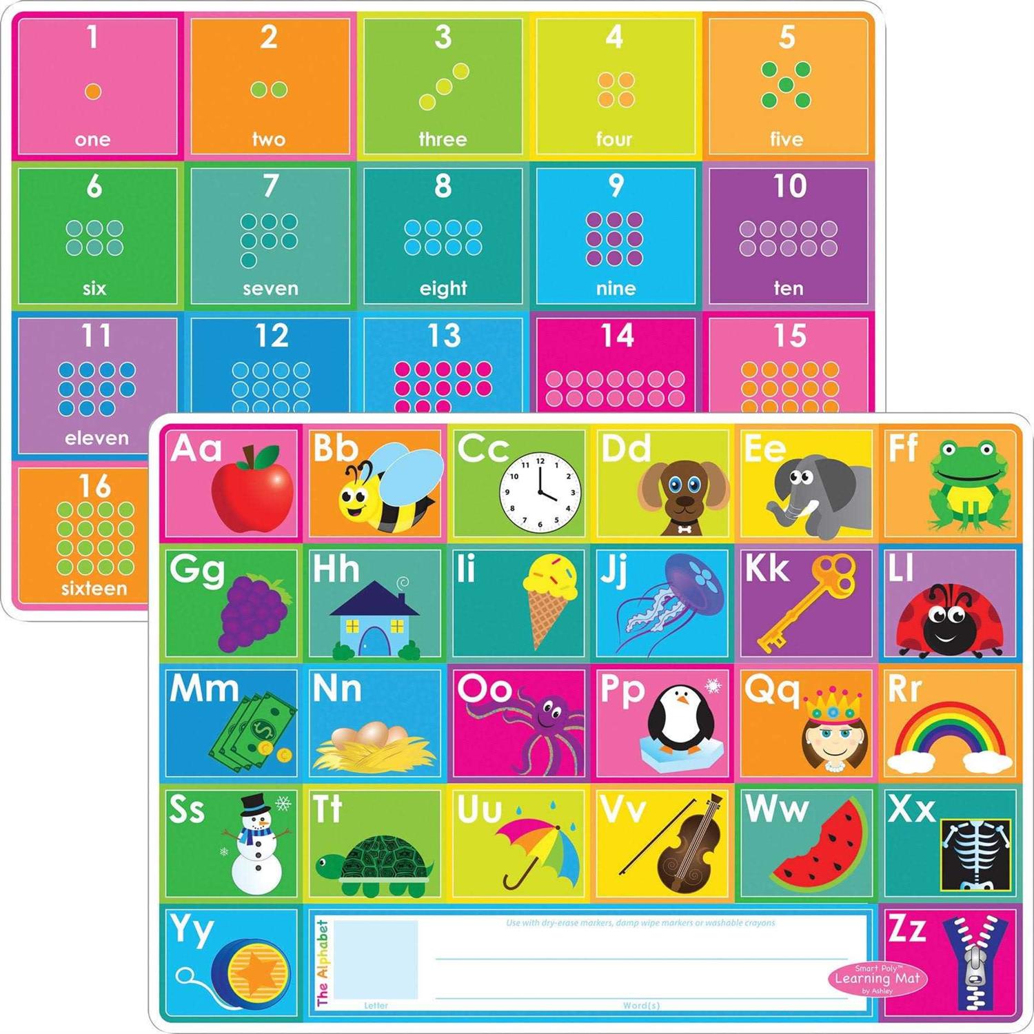 Ashley Productions Smart Poly Learning Mat 12 x 17 ASH95004