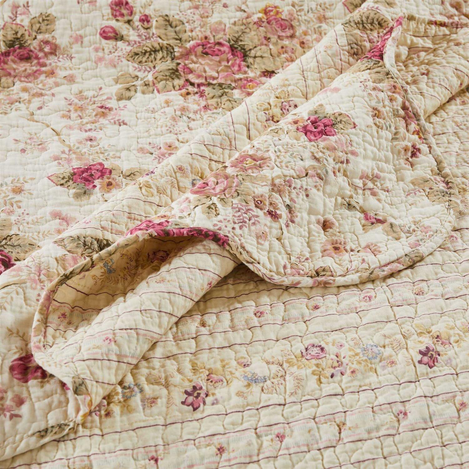 Antique Rose Throw Greenland Home Fashions