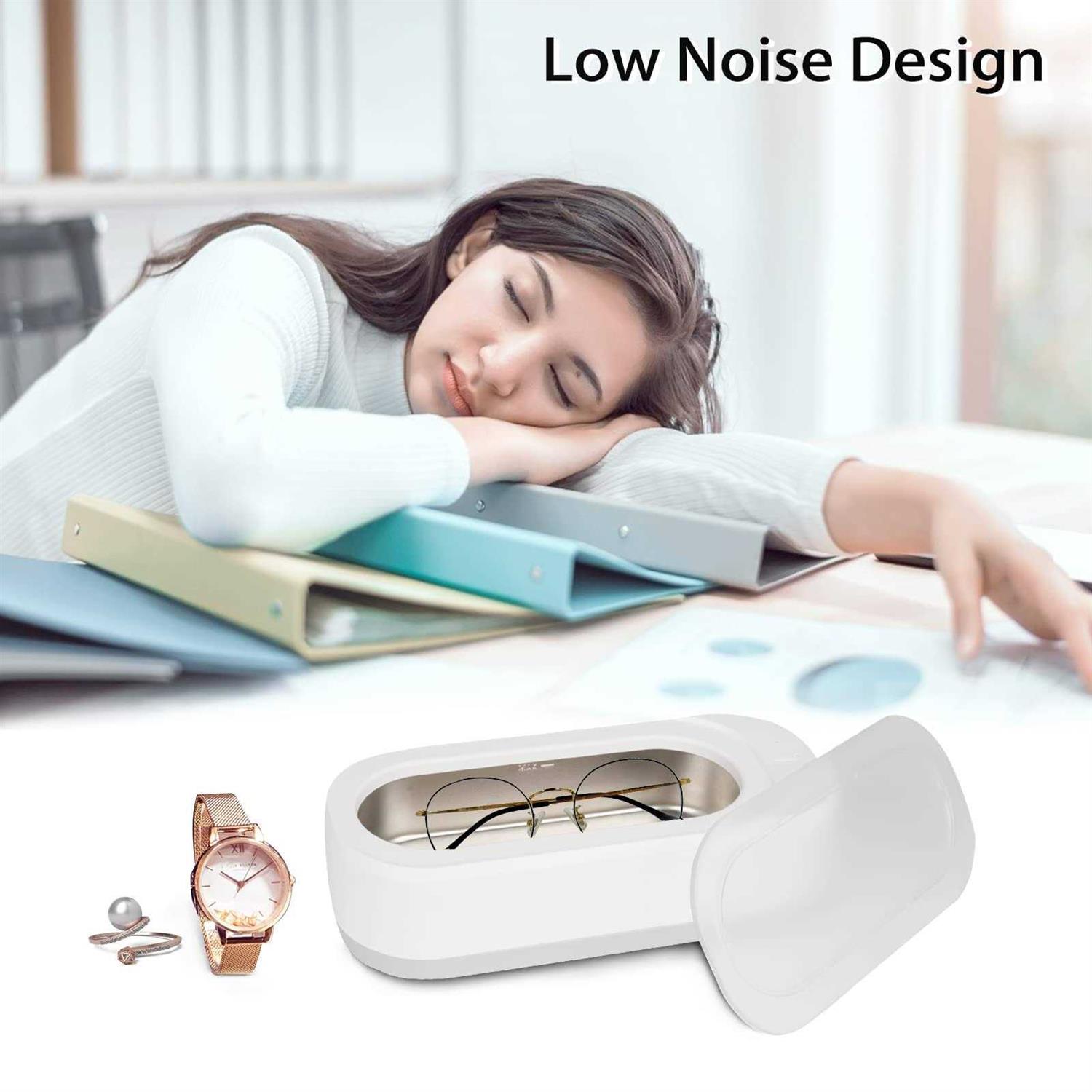 2022 Ultrasonic Jewelry Cleaner Jewelry Cleaner with 46khz 12oz350ml