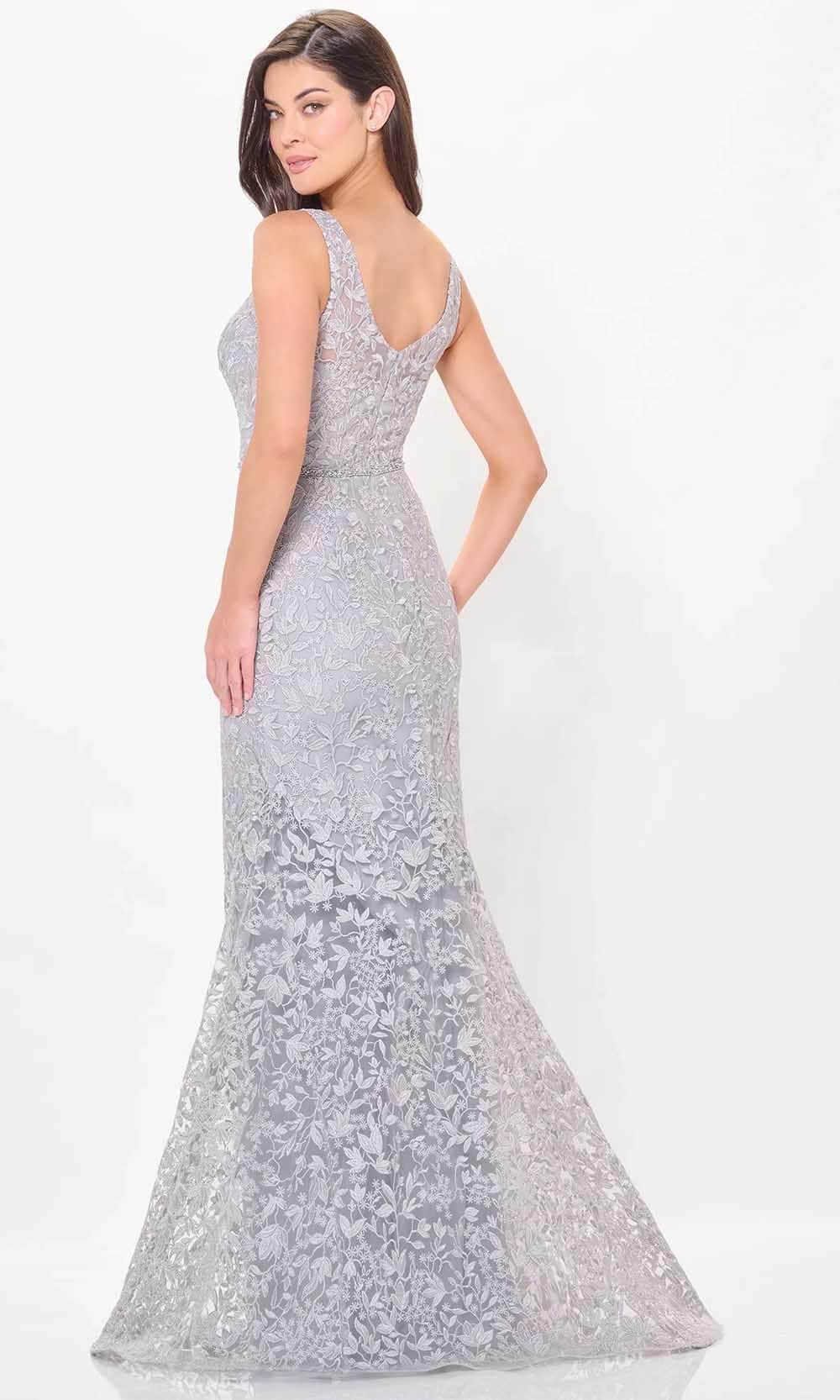 Sleeveless Lace Evening Dress