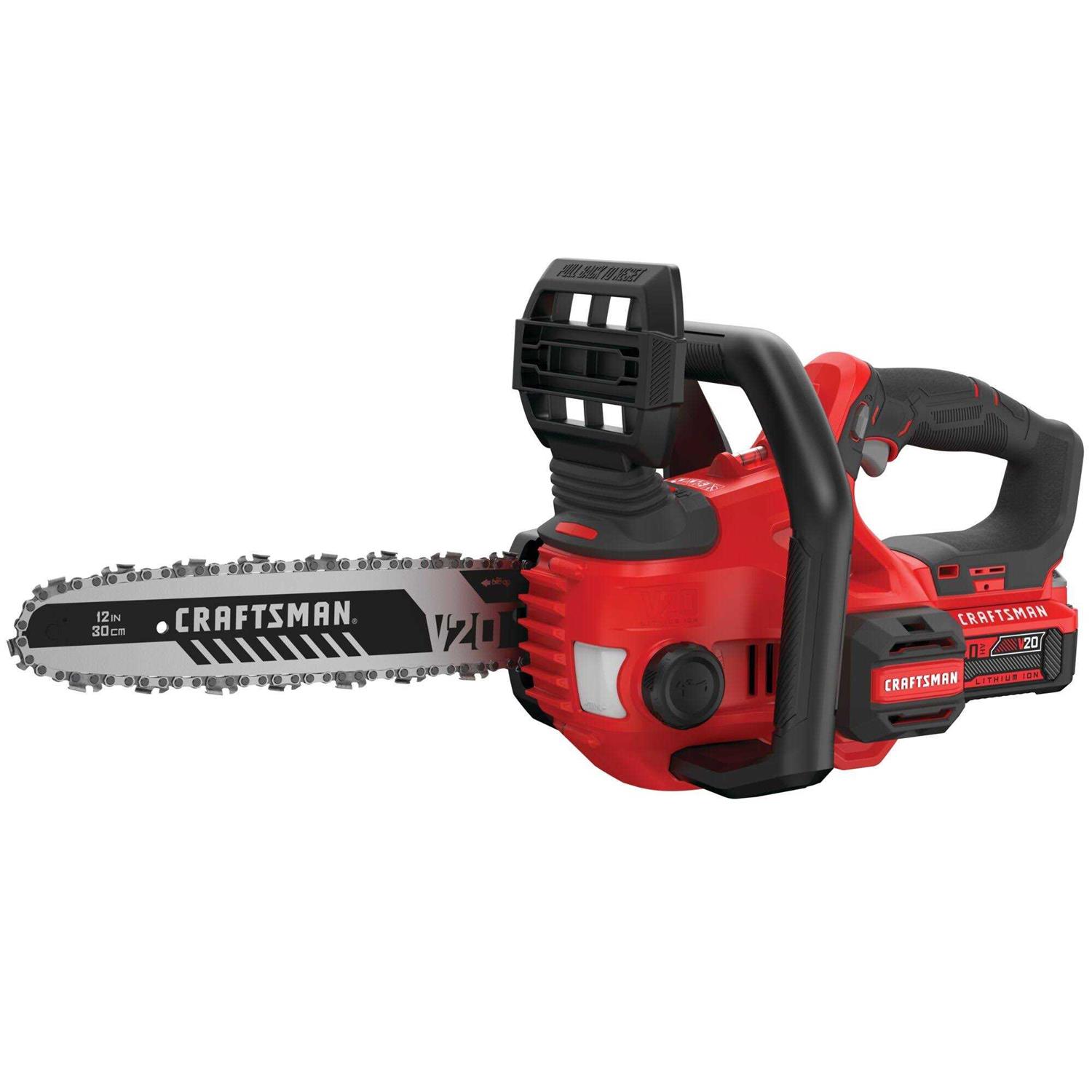 Craftsman V20 Chainsaw Cordless CMCCS620M1