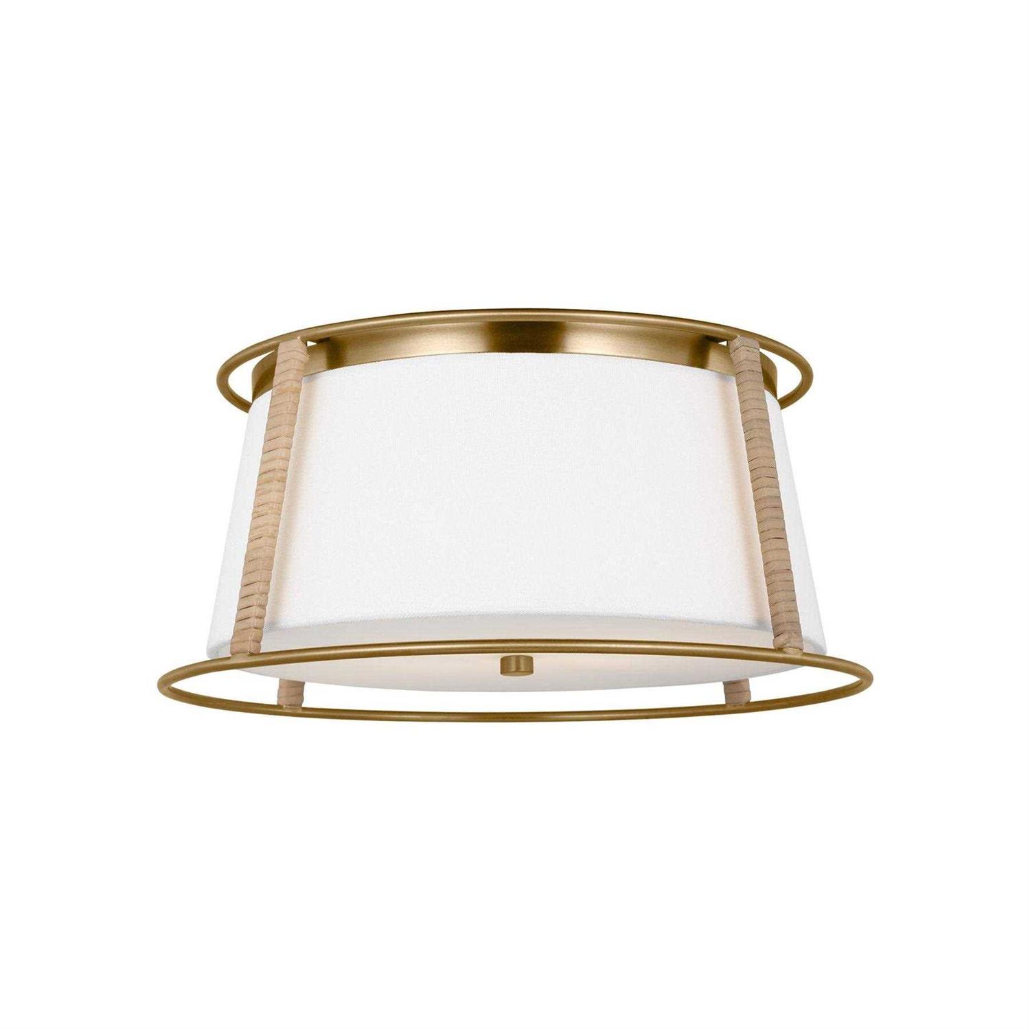 Visual Comfort Studio Cortes Flush Mount Ceiling Light DJF1002SB