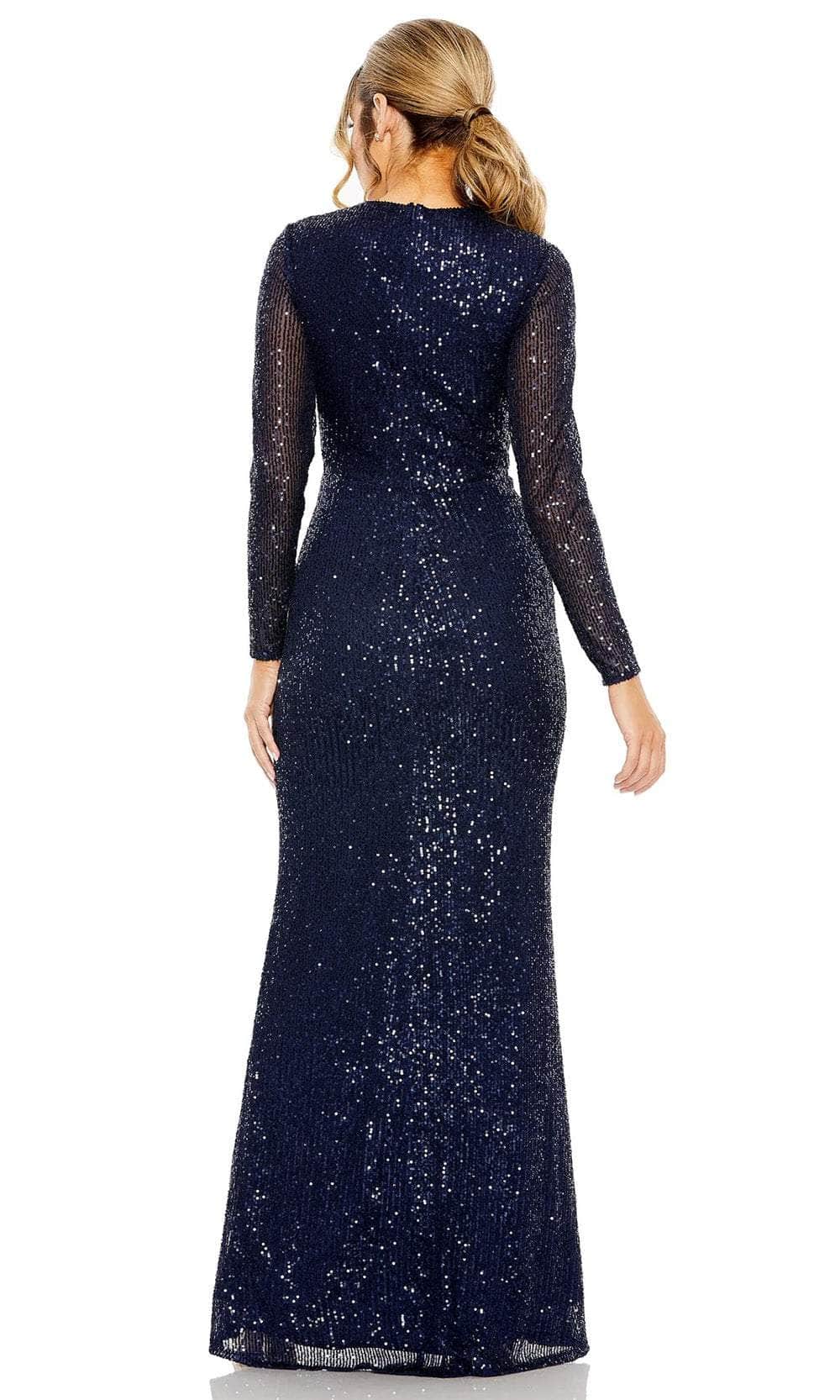 Floor Length Sequin Evening Gown