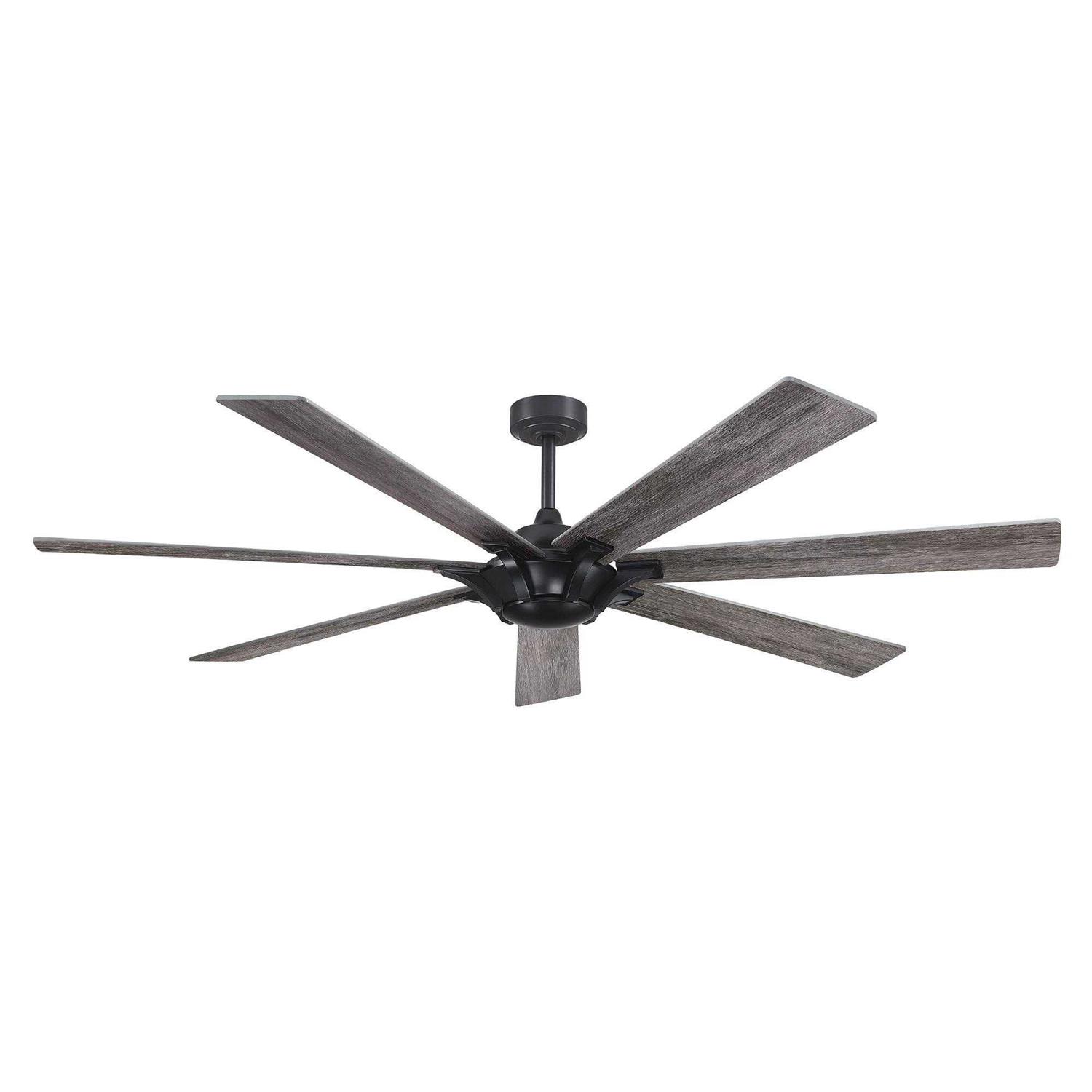 72-inch Farmhouse Reversible 7-Blade Ceiling Fan without Light