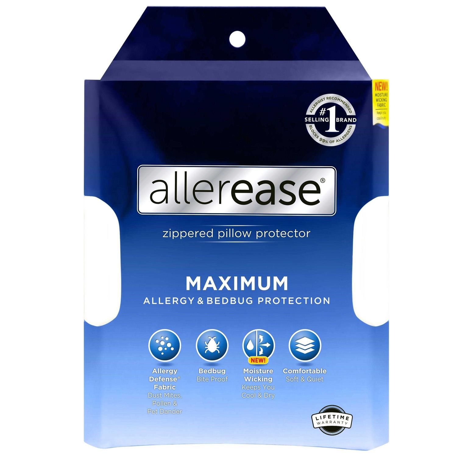 Allerease Maximum Zippered Pillow Protector
