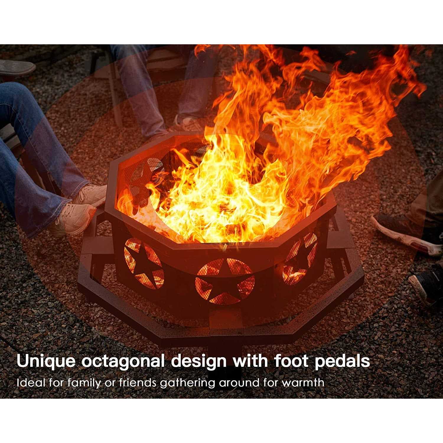 Fissfire 35 inch Fire Pit