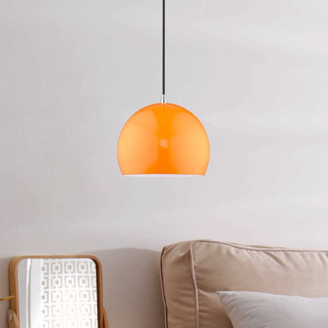 AllModern Schultz 1 Light Single Dome Pendant Finish