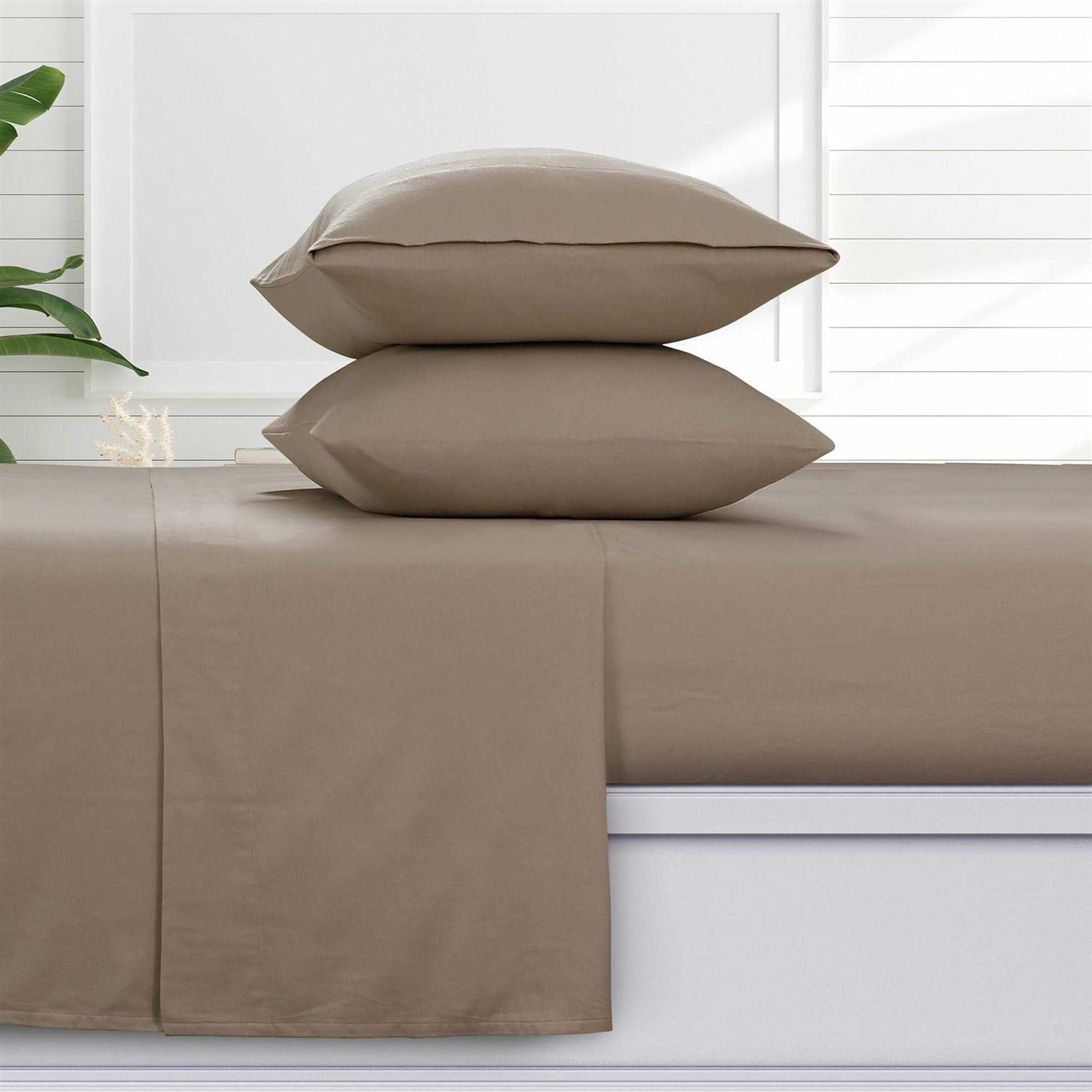 Azores Home 170 GSM Extra Deep Pocket Flannel Sheet Set