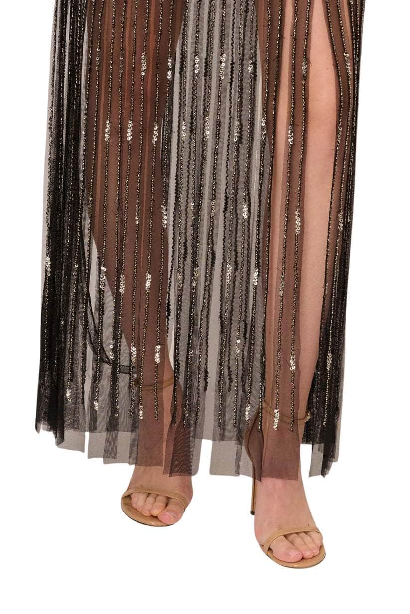 V-Neck Sleeveless Long Dress