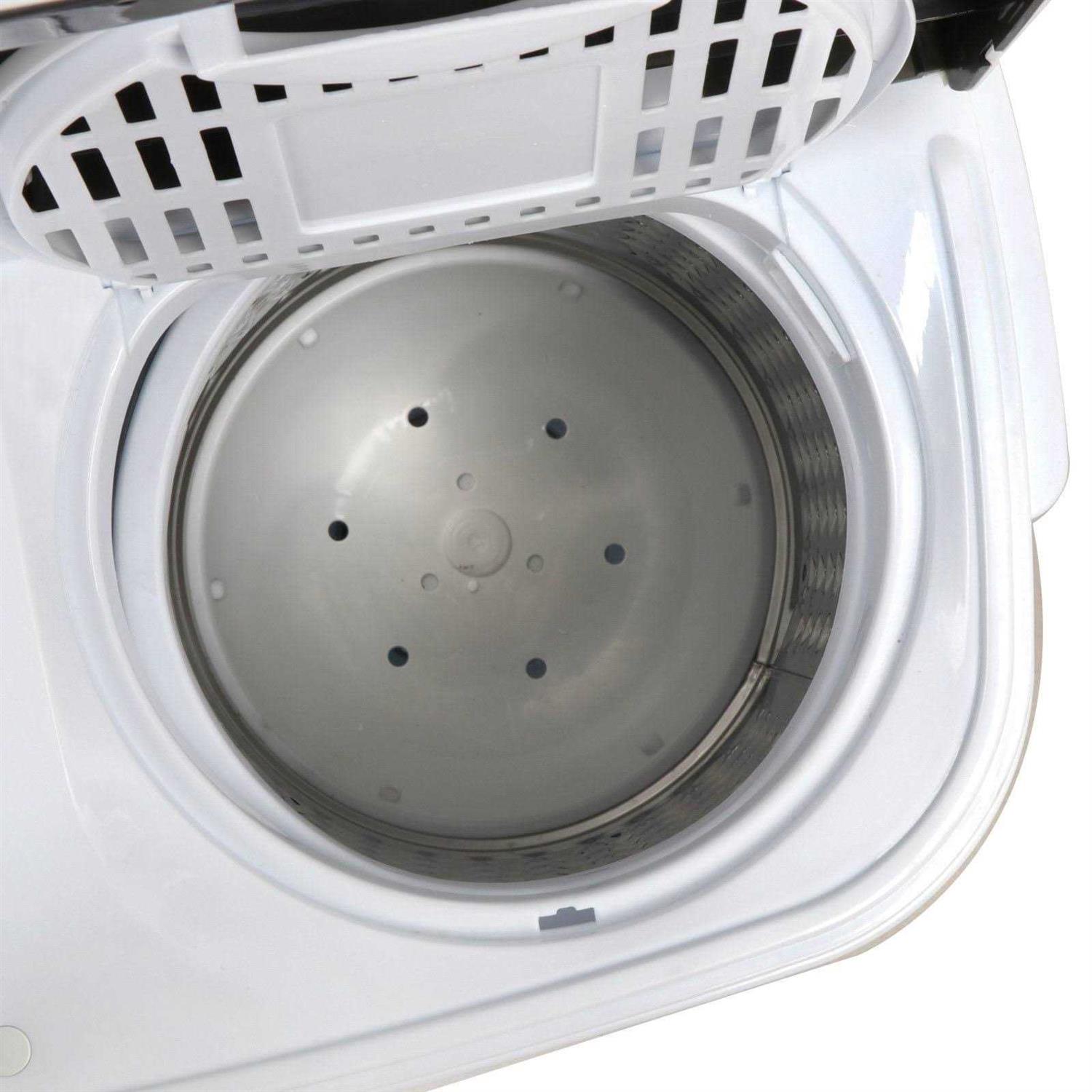 Zeny Mini Twin Tub Portable Compact Washing Machine Washer Spin Dry Cycle