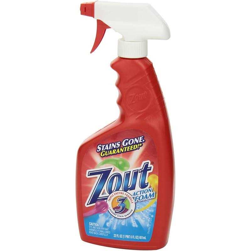 Zout Triple Enzyme Formula Laundry Stain Remover Foam