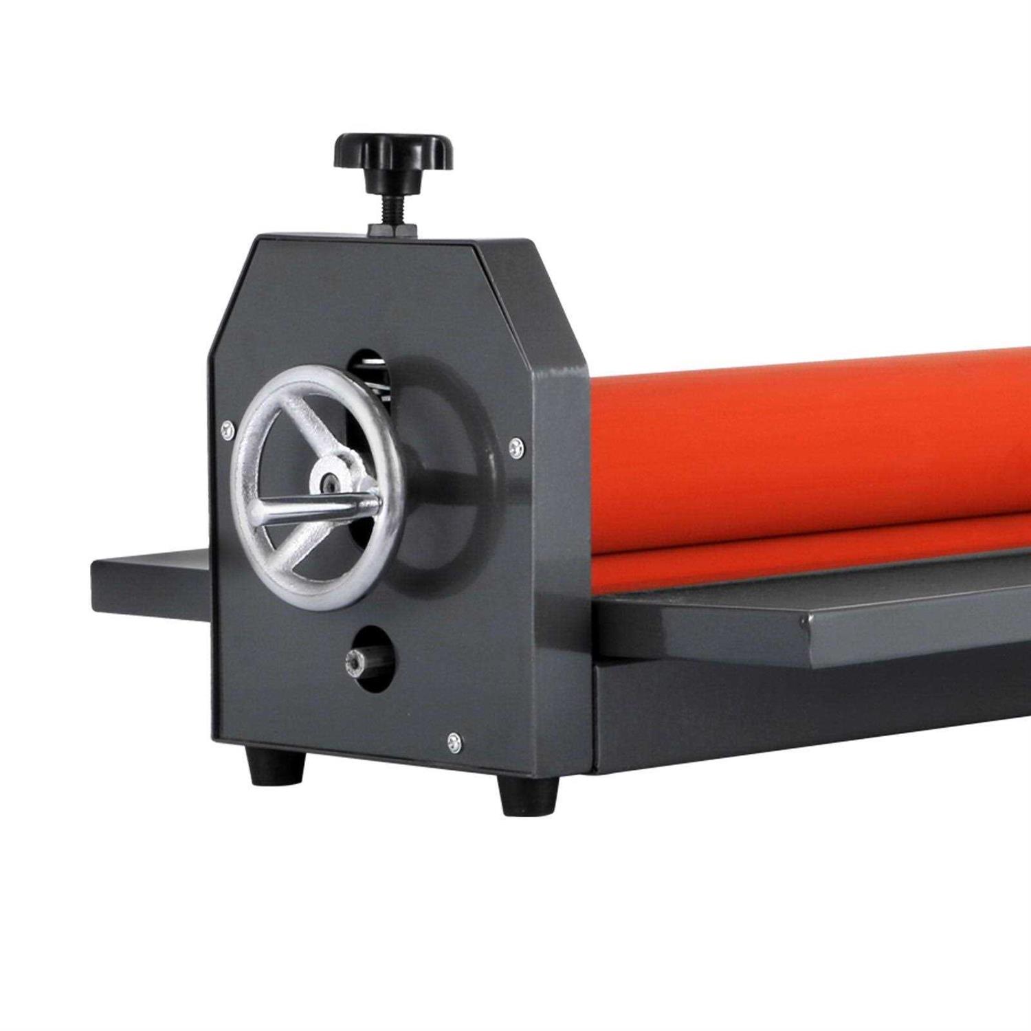VEVOR 25 Inch Manual Cold Roll Laminator 1.18 Thickness Foldable Roll Laminating Machine Vinyl Photo Film Mounting Laminator for Commercial