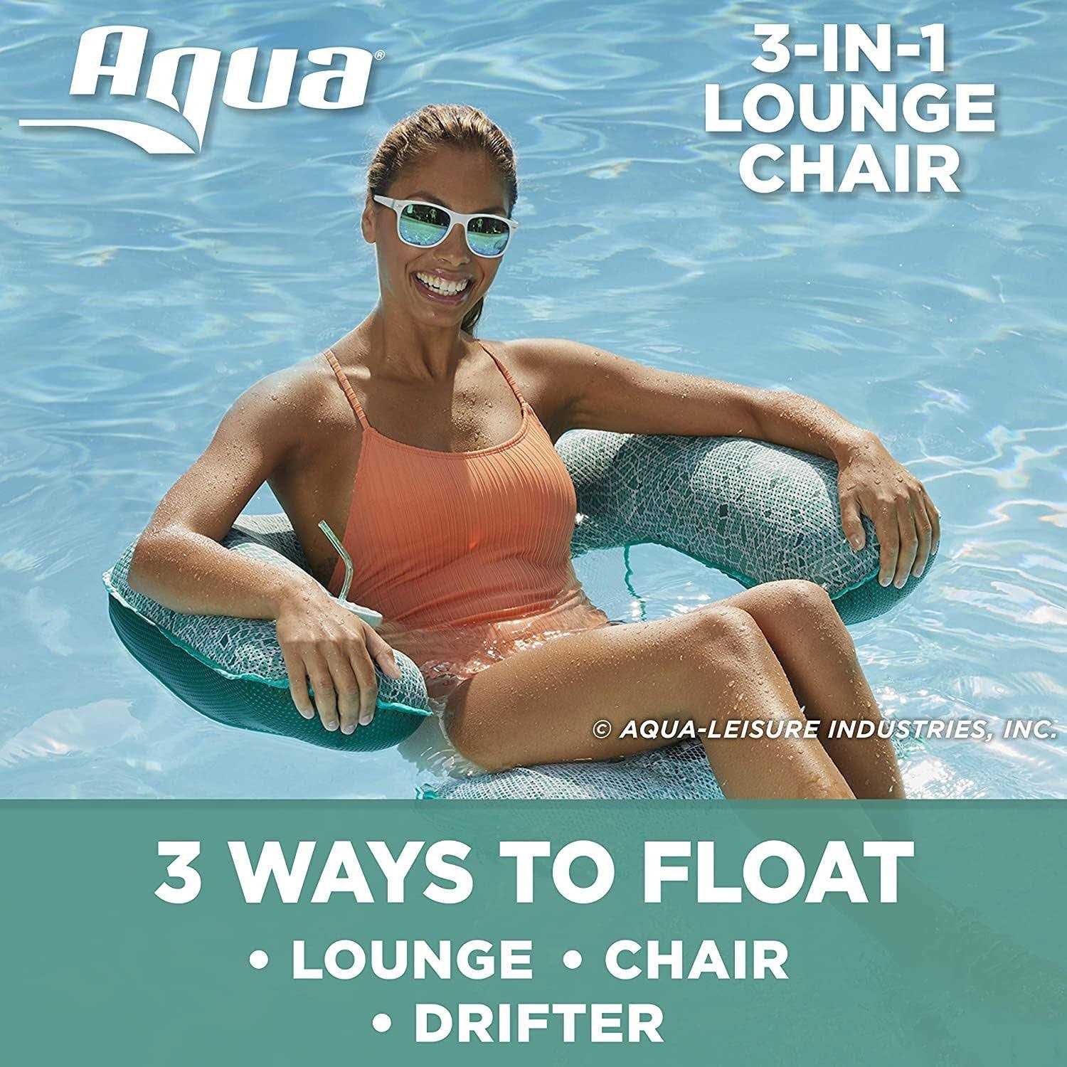 Aqua Leisure 3-in-1 Lounge Chair & Drifter