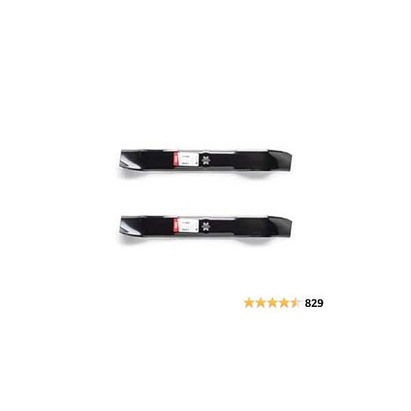 2PK USA Mower Blade for 42 MTD Troy-Bilt Cub Cadet 742-0616