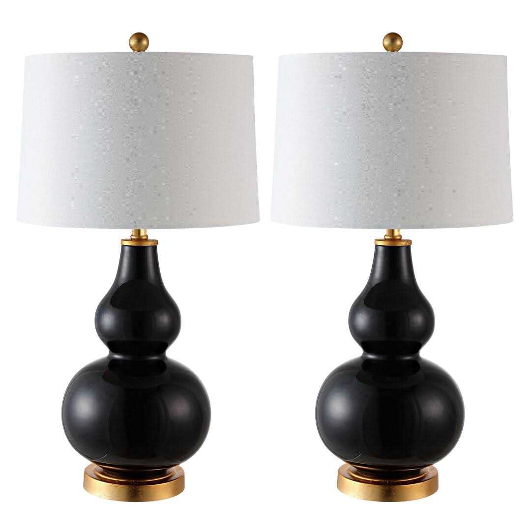 Tamara 29×22 Table Lamp Set House of Hampton Base