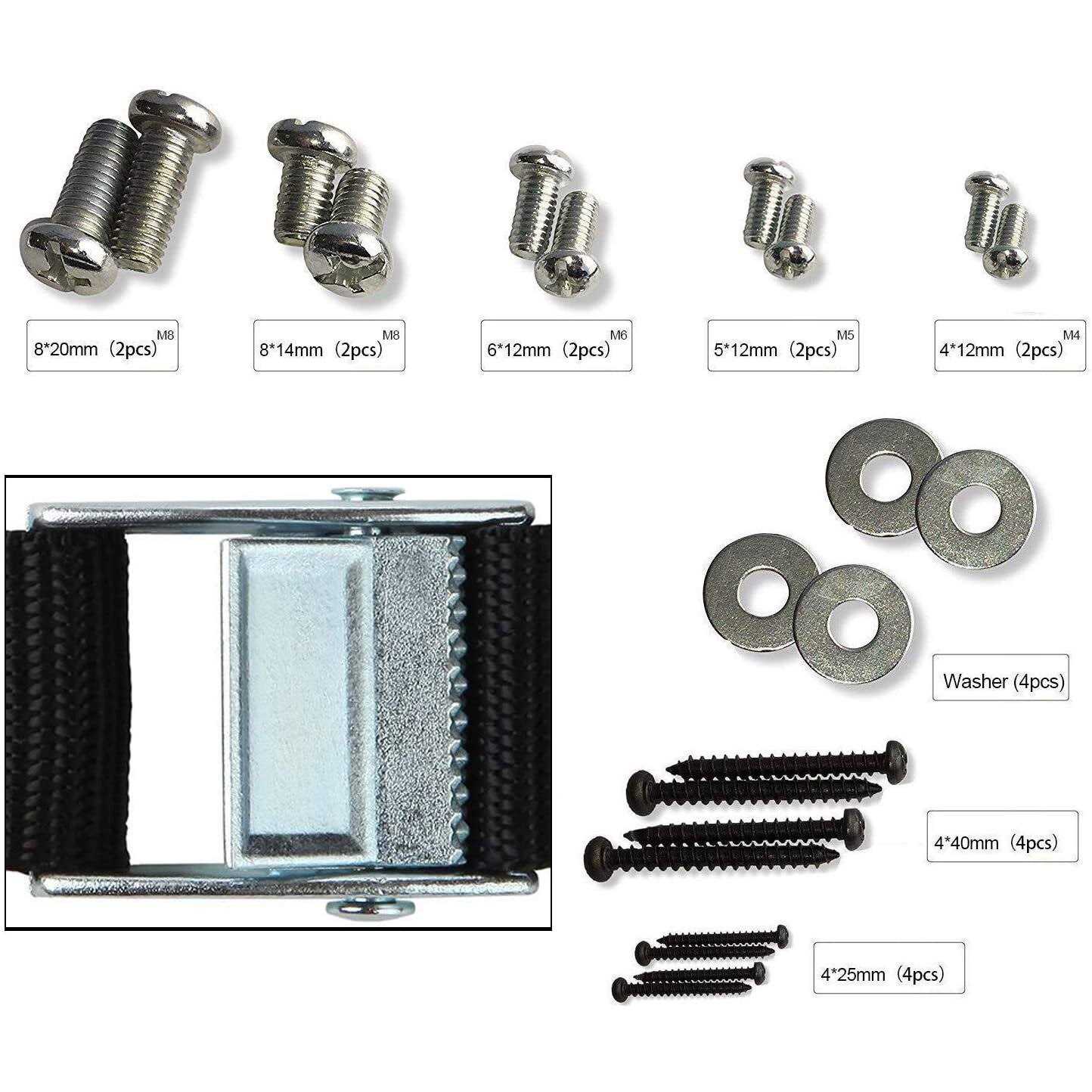 TV and Furniture Anti Tip Straps,Metal Heavy Duty TV Straps Child Safety,Adjustable Safety Furniture Wall Anchors for Baby Proofing Flat Screen TV