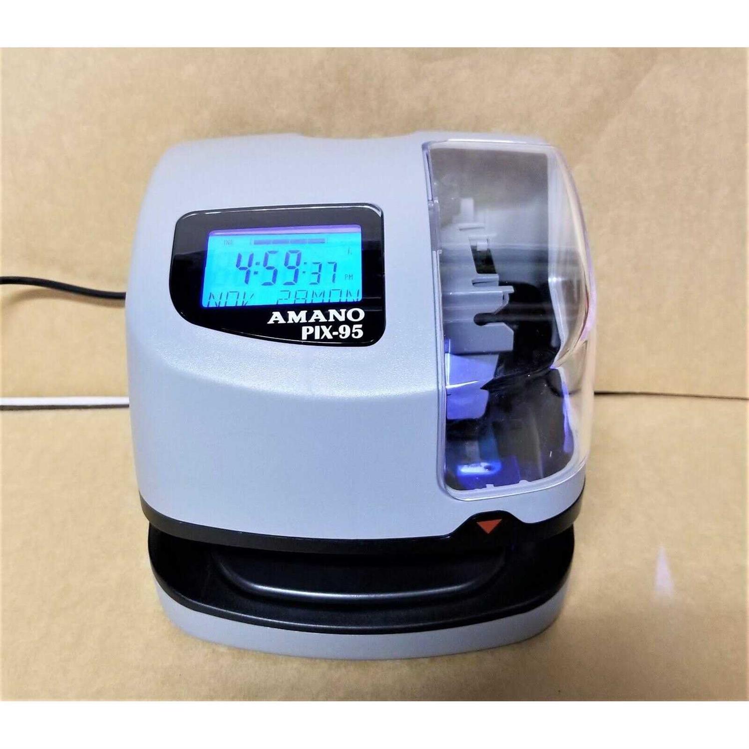 Amano Pix-95 Electronic Time Clock