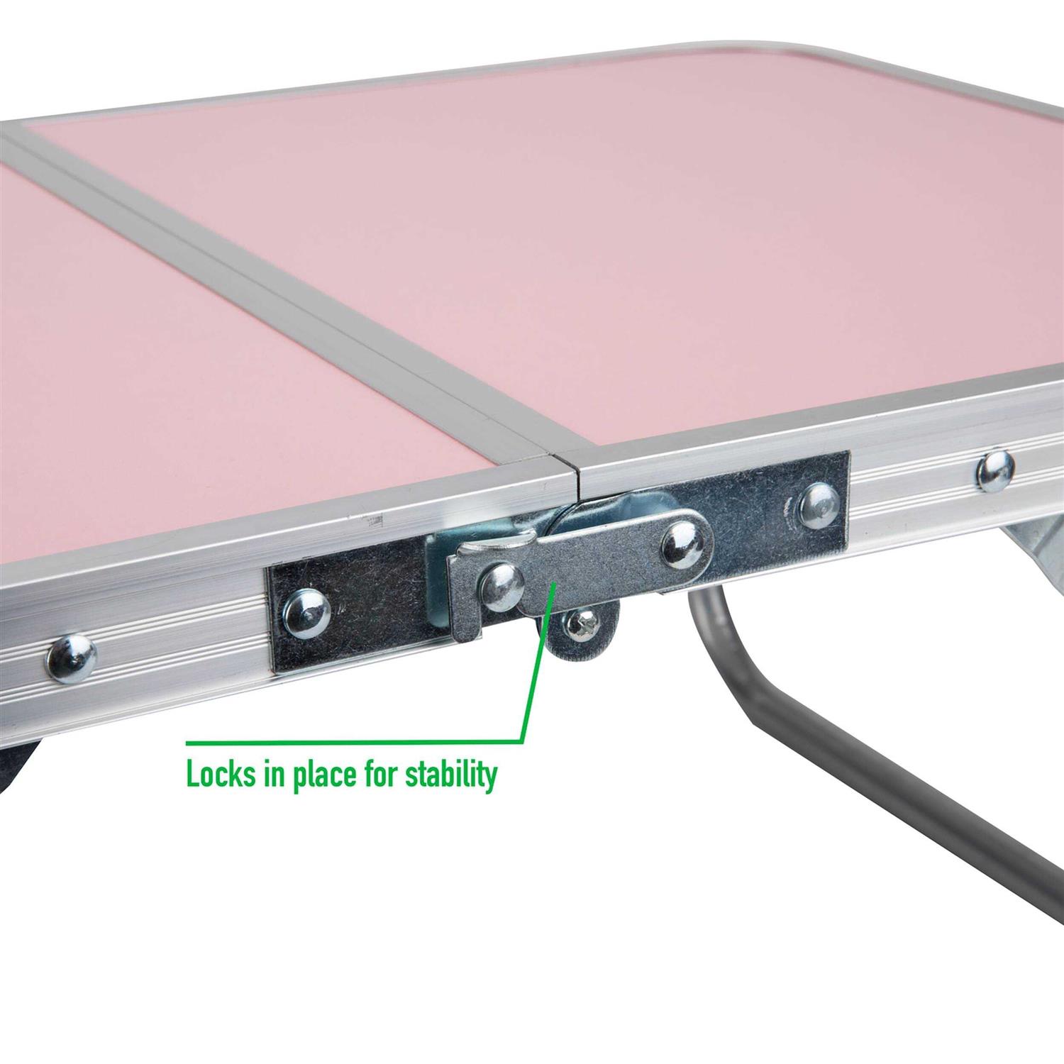 Mind Reader Folding Laptop Tray Bed Desk w/ Collapsible Legs