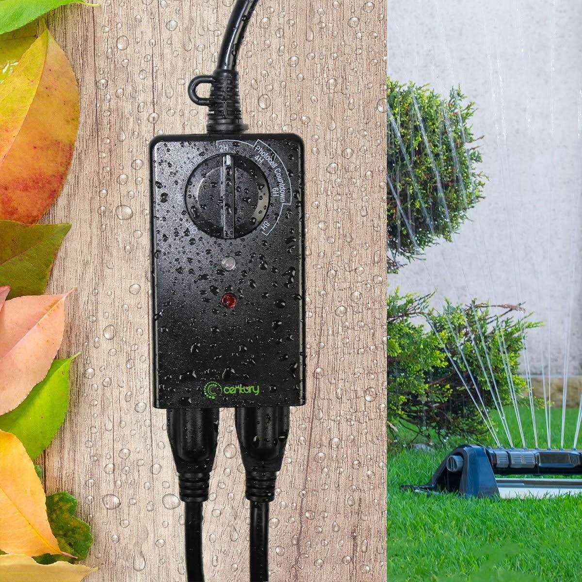 BN-LINK Outdoor 24-Hour Timer With Photocell Light Sensor