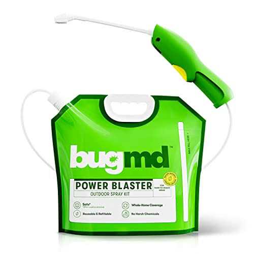 Bugmd Power Blaster Reusable Mixing Pouch & Automatic Sprayer