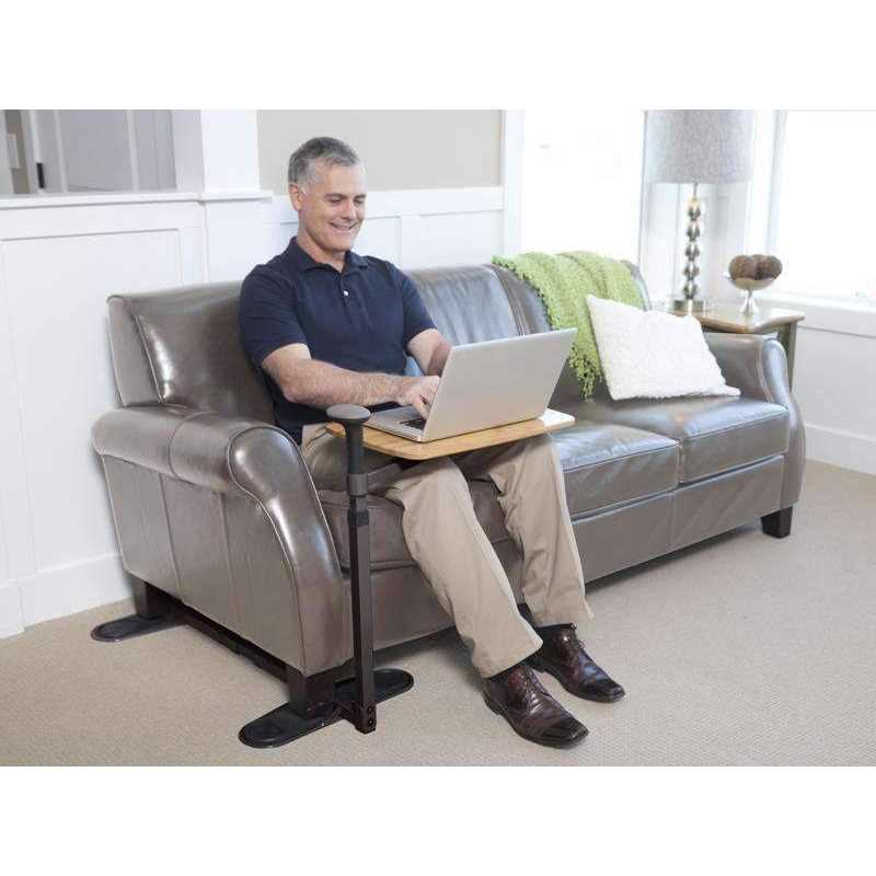 Stander Omni Tray Table Swivel Bamboo TV Tray and Laptop Table & Support