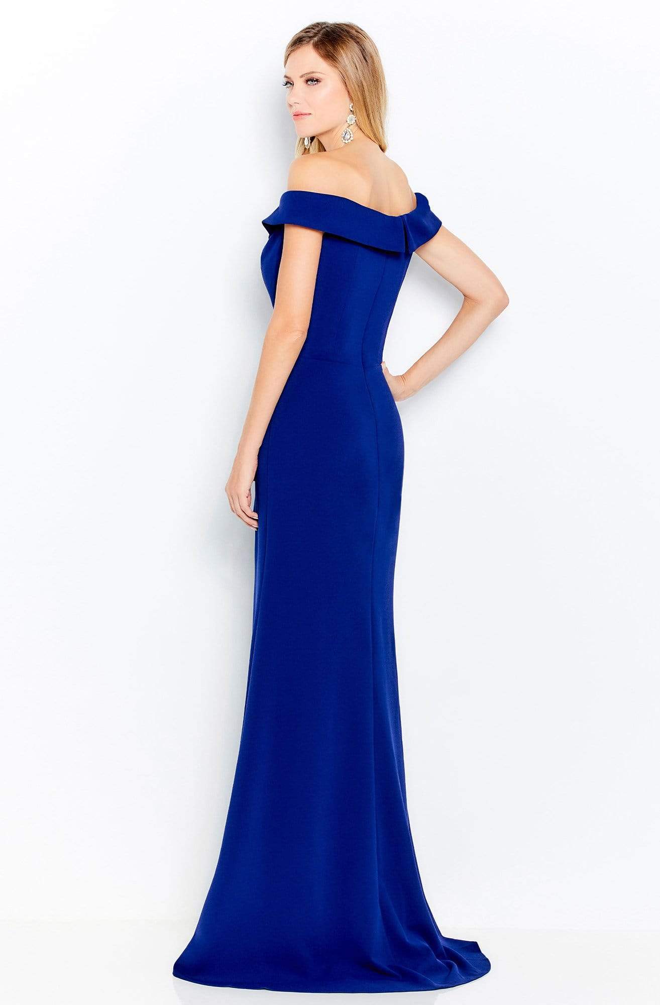 120614W Off-Shoulder Column Dress