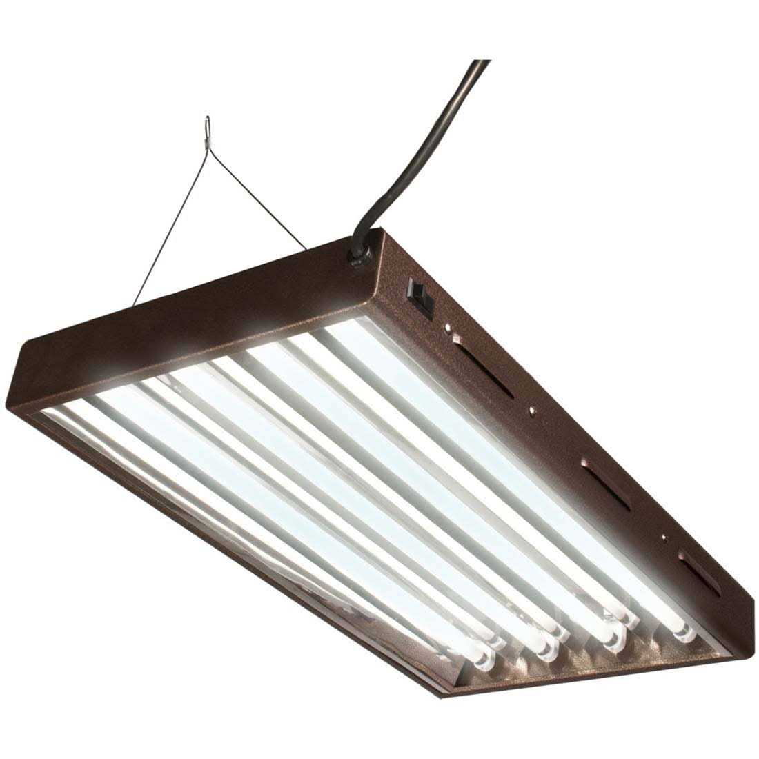 Agrobrite Designer T5 96W 2′ 4-Tube Fixture with Lamps