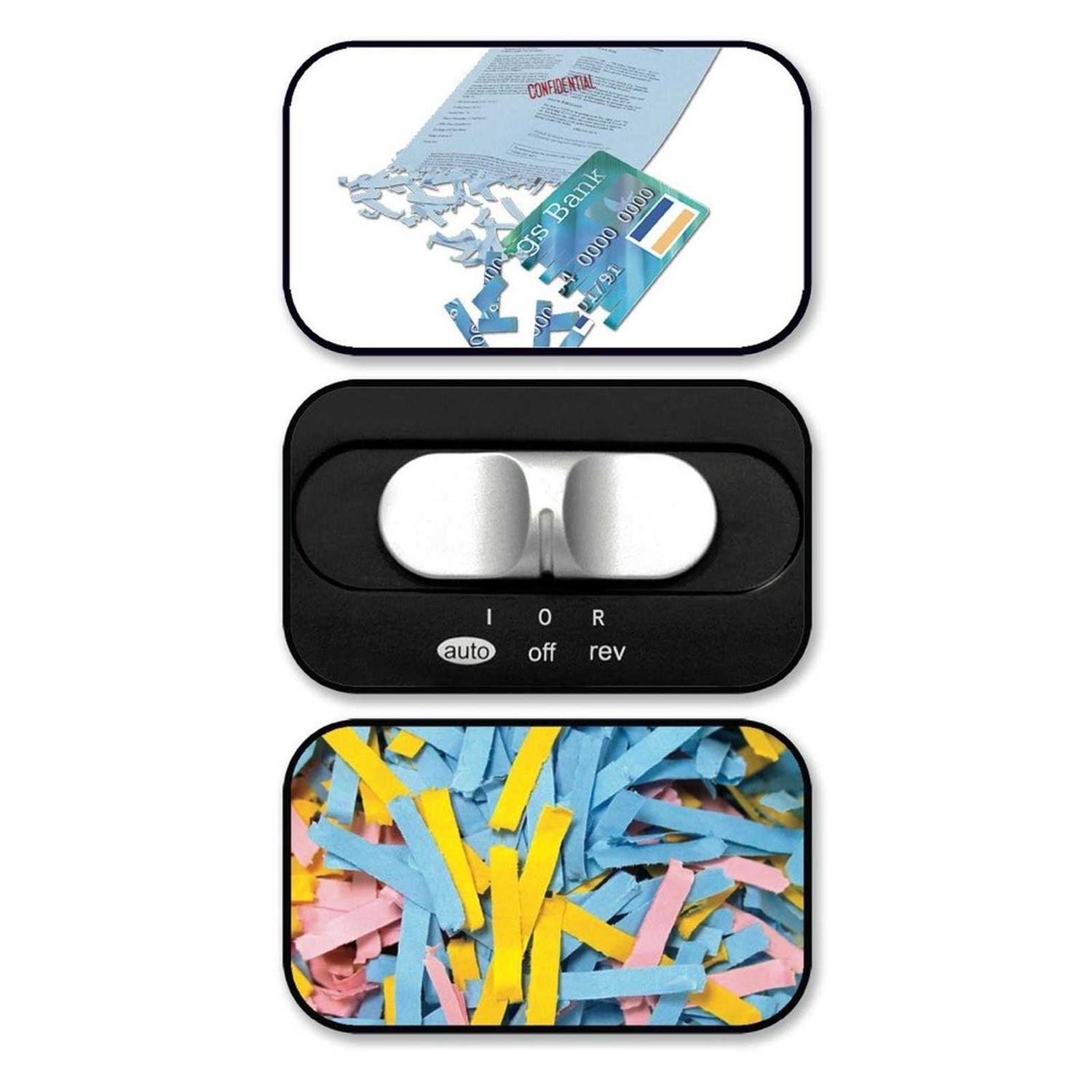 Aurora as890c 8-Sheet Cross-Cut Paper/Credit Card Shredder with Basket