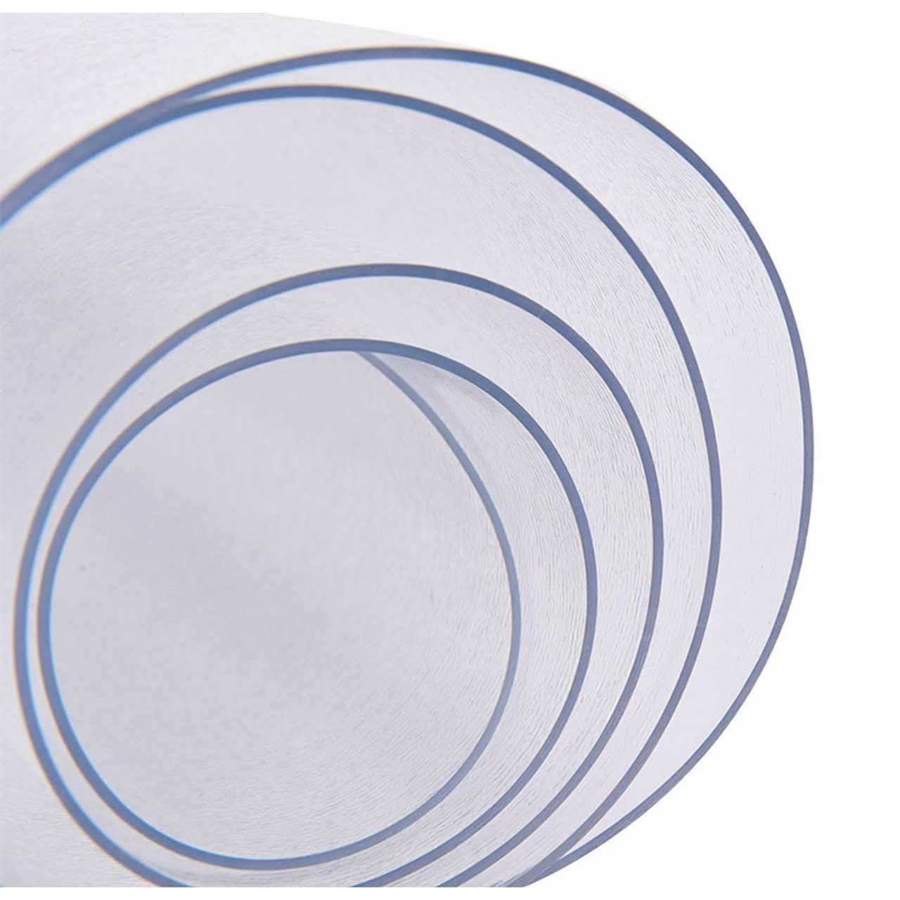 Costway 47&” x PVC Chair Floor Mat Home Office Protector